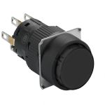 SE КНОПКА 16ММ ЧЕРНАЯ С ВОЗВРАТОМ 2 НО XB6EAA22P
