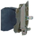 SE XB4 Светосигнальный блок с ламподержателем (LED) белый 24-120В AC/DC ZB4BVBG1