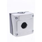 Legrand Osmoz Пост кнопочный, 1 отверстие - серый