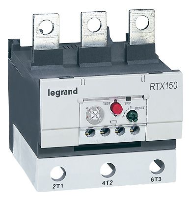 Legrand RTX3 150 Тепловое реле с дифференциальной защитой 95-130A для контакторов CTX3 150