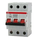 ABB E203r Рубильник 3P 80A рычаг крас. ABB E203r Рубильник 3P 80A рычаг крас.