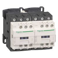 SE Contactors D Telemecanique Контактор реверсивный 3Р 32A, НО+НЗ, 380В 50/60Гц зажим под винт