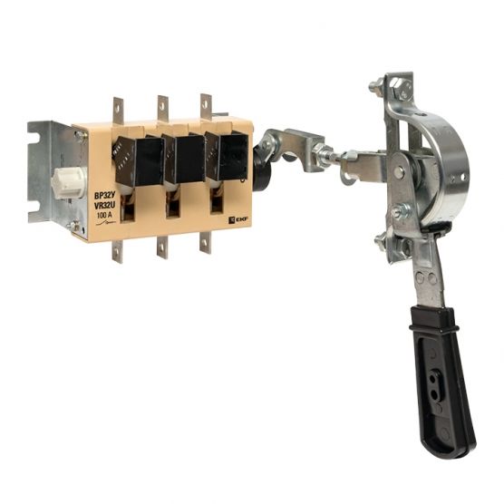 EKF PROxima Выключатель-разъединитель ВР32У-31A31240-R 100А, 1 направ. с д/г камерами, с передней смещённой рукояткой MAXima