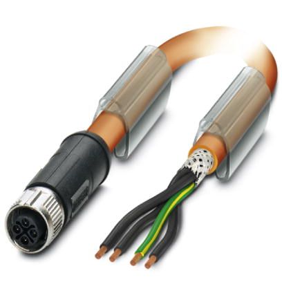 Phoenix Contact SAC-4P- 3,0-PUR/M12FSS PE SH Силовой кабель