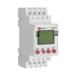 EKF PROxima Реле контроля фаз с LCD дисплеем (с нейтралью) RKF-2S EKF PROxima Реле контроля фаз с LCD дисплеем (с нейтралью) RKF-2S