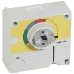 Legrand Поворотная рукоятка аварийного отключения для DPX 630 для установки на дверь щита IP 55 красно-желтая