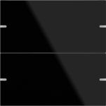 Gira Hаб.клав. 2-м сенс.выкл.4 TS4 черное стекло