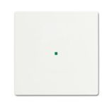 ABB FATH Клавиша одинарная free@home, future, белый бархат