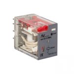 EKF Averes Реле промежуточное с кнопкой и механической индикацией RPAt 22/3 10A 230В AC EKF Averes Реле промежуточное с кнопкой и механической индикацией RPAt 22/3 10A 230В AC