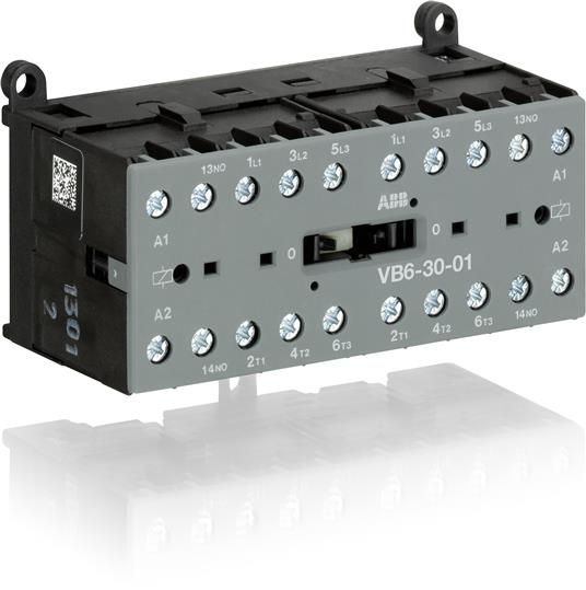 ABB VB6A-30-10-F Миниконтактор реверсивный (400В AC3) катушка 400В АС