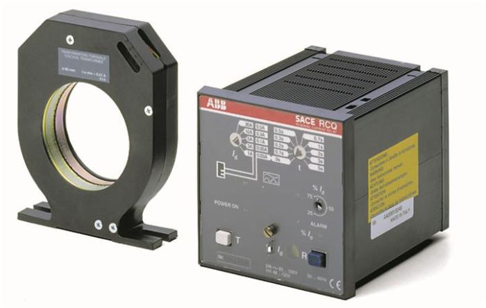 ABB Tmax/Emax Датчик дифференциального тока TOR неразъединяемый 185 mm RCQ