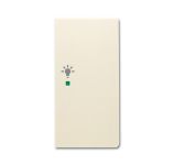 ABB Клавиша двойная правая free@home, освещение, future, цвет слоновая кость ABB Клавиша двойная правая free@home, освещение, future, цвет слоновая кость