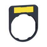 SE ДЕРЖАТЕЛЬ МАРКИРОВКИ БЕЛЫЙ/ЖЕЛТЫЙ 30х40 ММ, ЗАПОДЛИЦО, ПЛАСТИК