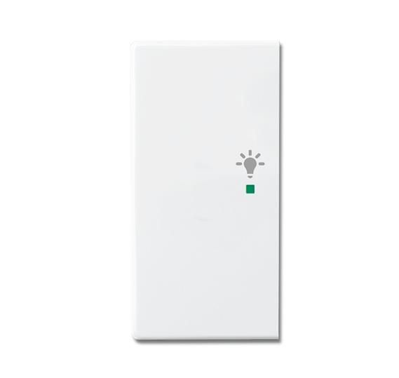 ABB SRL-2-L-212 Клавиша двойная левая free@home, освещение, BD, слоновая кость