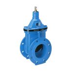 Задвижка чугунная с обрезиненным клином DN 600 PN 10 4000E2 Hawle без маховика