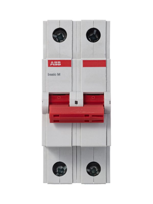 ABB Basic M Выключатель нагрузки 2P, 63A, BMD51263