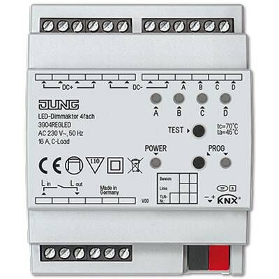 JUNG KNX LED диммирующий актуатор 4 канала