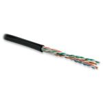 Кабель витая пара U/UTP кат.5e 4х2х24AWG solid PE OUTDOOR UUTP4-C5E-S24-OUT-PE-BK-500 черн. 500м (м) Hyperline 49118 Кабель витая пара U/UTP кат.5e 4х2х24AWG solid PE OUTDOOR UUTP4-C5E-S24-OUT-PE-BK-500 черн. 500м (м) Hyperline 49118