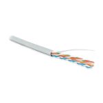 Кабель витая пара U/UTP кат.5e 4х2х24AWG solid LSZH нг(А)-HF UUTP4-C5E-S24-IN-LSZH-GY-305 сер. 305м (м) Hyperline 42045