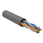 Кабель витая пара U/UTP кат.6 4х2х23AWG solid CU LSZH сер. 305м (м) ITK LC1-C604-121 Кабель витая пара U/UTP кат.6 4х2х23AWG solid CU LSZH сер. 305м (м) ITK LC1-C604-121