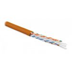 Кабель витая пара U/UTP кат.6 4х2х23AWG solid LSZH нг(А)-HF UUTP4-C6-S23-IN-LSZH-OR-305 оранж. 305м (м) Hyperline 47461 Кабель витая пара U/UTP кат.6 4х2х23AWG solid LSZH нг(А)-HF UUTP4-C6-S23-IN-LSZH-OR-305 оранж. 305м (м) Hyperline 47461