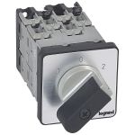 Legrand Переключатель на 2 направления с положением ''0'', 45° PR 12 4П 8 контактов крепление на дверце