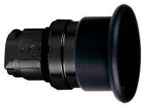 SE Головка кнопки 22мм черная ZB4BC27