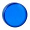 SE XB5 Линза для сигнальной лампы 22мм синяя ZBV016
