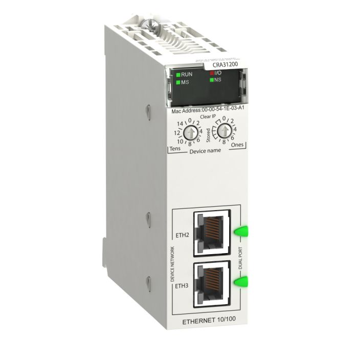 SE Адаптер удаленного в/в RIO Ethernet, Modicon X80, стандарт