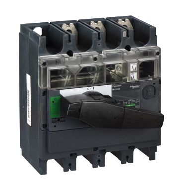 SE Interpact INS/INV Выключатель-разъединитель 3P 630А рукоятка спереди