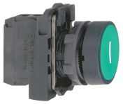 SE XB5 Кнопка с возвратом зеленая 22мм