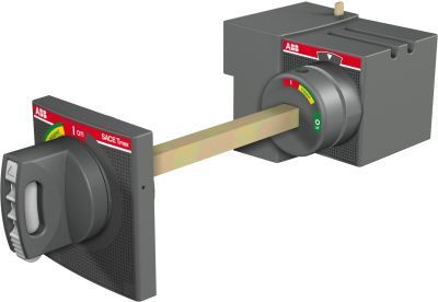 ABB Tmax XT Рукоятка левая боковая аварийная на дверь для выключателя стационарного/втычного исполнения RHS L XT2-XT4 F/P_EM