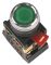 IEK Кнопка ABLF-22 зеленый d22мм неон/240В 1з+1р