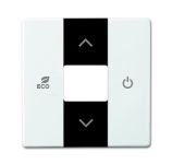 ABB CP-RTC-84 Накладка терморегулятора free@home, future, белый ABB CP-RTC-84 Накладка терморегулятора free@home, future, белый