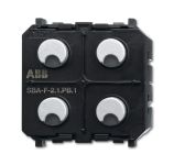 ABB Zenit SBA-F-2.1.PB.1 Сенсор 2-клавишный/активатор жалюзи 1-канальный free@home ABB Zenit SBA-F-2.1.PB.1 Сенсор 2-клавишный/активатор жалюзи 1-канальный free@home