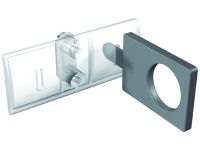 ABB Emax2 Защитная крышка кпонок управления PBC с блокировкой навесным замком I/O D=4mm E1.2