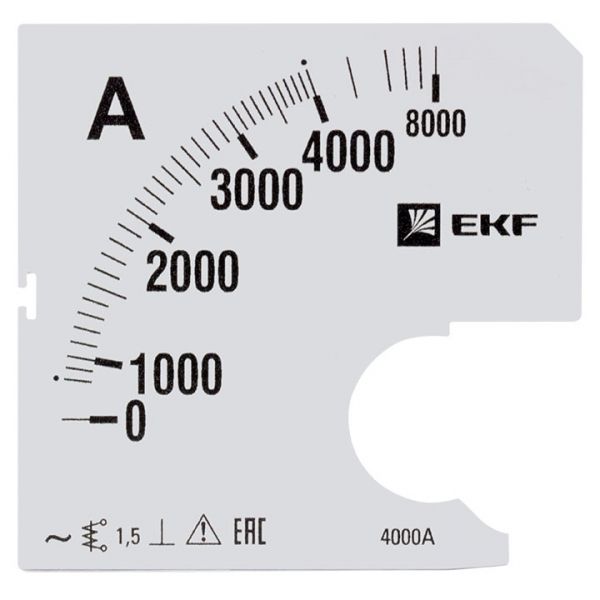 EKF PROxima Шкала сменная для A961 4000/5А-1,5