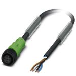 Phoenix Contact SAC-4P- 1,5-PUR/M12FS P Кабель для датчика / исполнительного элемента