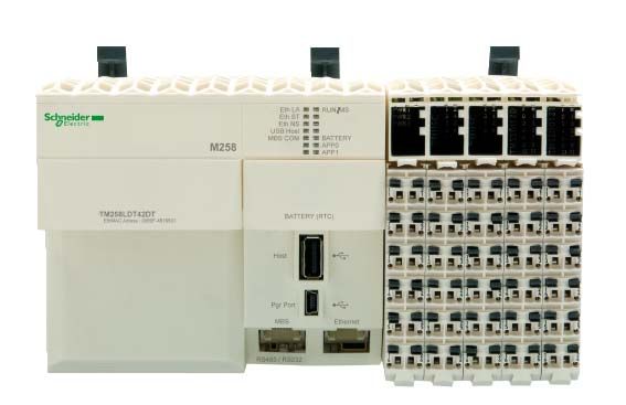 SE M258 Ethernet/посл. интер/42вх/вых