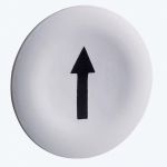 SE Колпачок для двойной кнопки без маркировкой ZBA7134