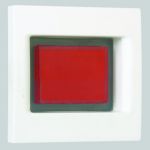 Simon Connect Графит Индикатор напряжения, красня подсветка, K45, 45х45мм