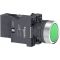 SE Кнопка с подсветкой LED, 220В,зеленая,1НO