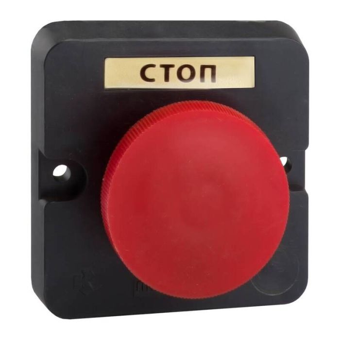 КЭАЗ Пост кнопочный ПКЕ 112-1-У3-IP40 (красный гриб)