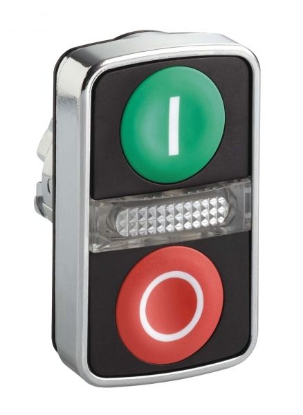 SE XB4 Головка кнопки двойная с маркировкой, с подсветкой