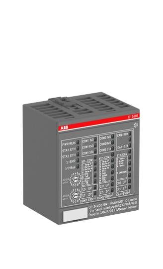 ABB Модуль интерфейсный, 2xRS232/RS485, CI506-PNIO-XC