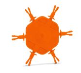 Wago держатель с 6 кодирующими штырями для кодирования гнездовых разьемов, оранжевые 2022-100