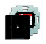 ABB 6125/01-885-500 Сенсор 1-клавишный с коплером в комплекте, чёрный бархат ABB 6125/01-885-500 Сенсор 1-клавишный с коплером в комплекте, чёрный бархат