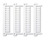 Finder Блок маркировок, пластик, 48 этикетки Finder Блок маркировок, пластик, 48 этикетки