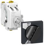 SE Acti 9 Черная Рукоятка поворотная с передаточным механизмом для iC60, iC60+Vigi