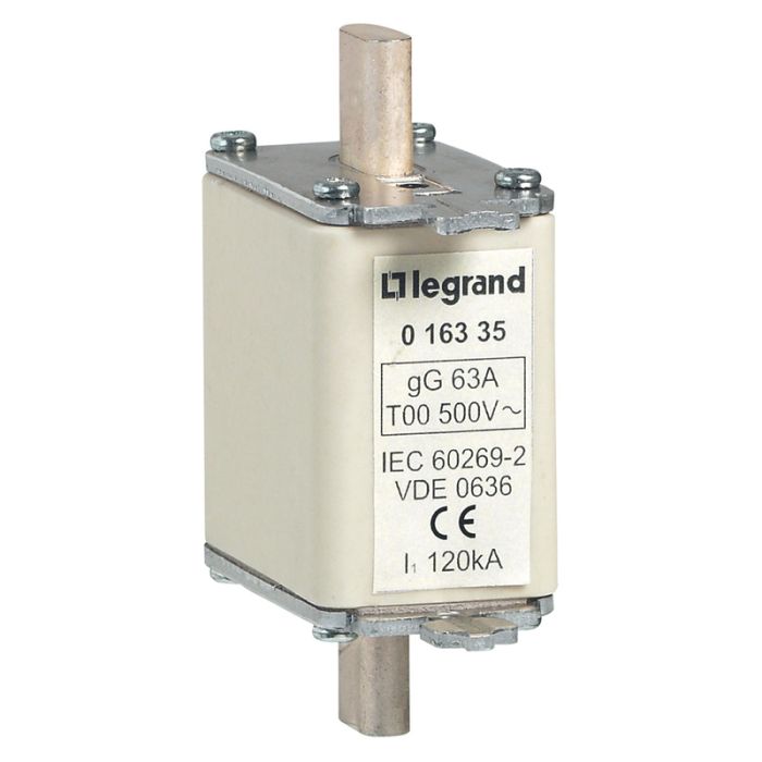 Legrand Плавкая вставка gG 63А с/и,разм.00